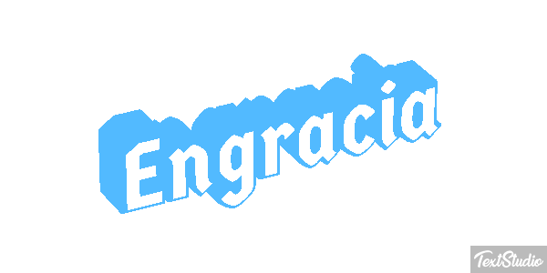 Engracia Efecto de texto