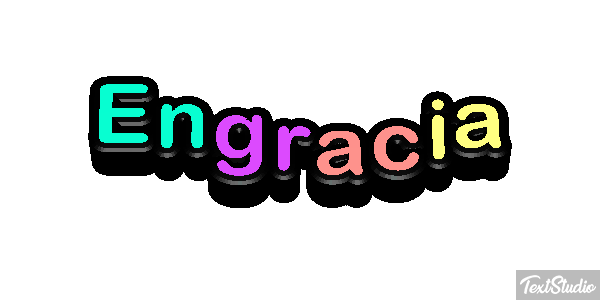 Engracia Efecto de texto