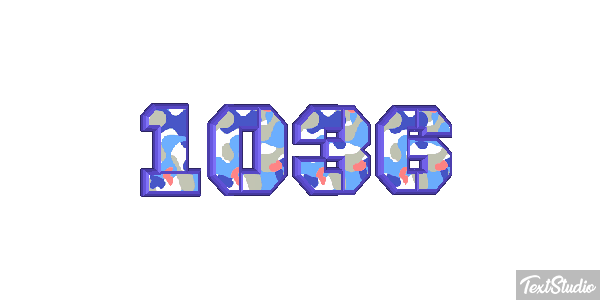 1036 Text effect