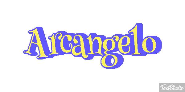 Arcangelo Efecto de texto