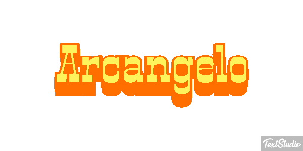 Arcangelo Efecto de texto
