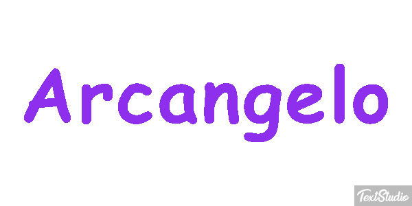 Arcangelo Efecto de texto