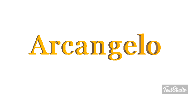 Arcangelo Efecto de texto
