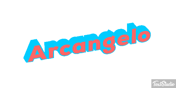 Arcangelo Efecto de texto