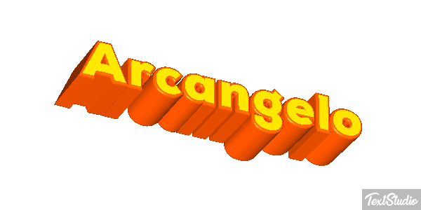 Arcangelo Efecto de texto