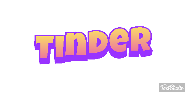 Tinder Effet de texte