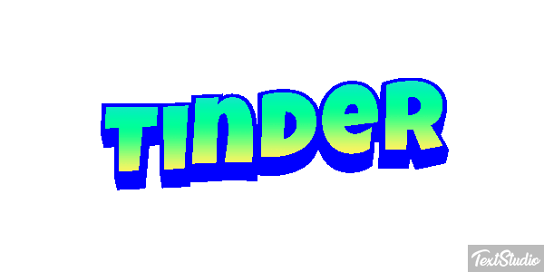 Tinder Effet de texte
