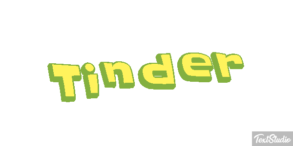 Tinder Effet de texte