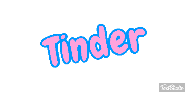 Tinder Effet de texte