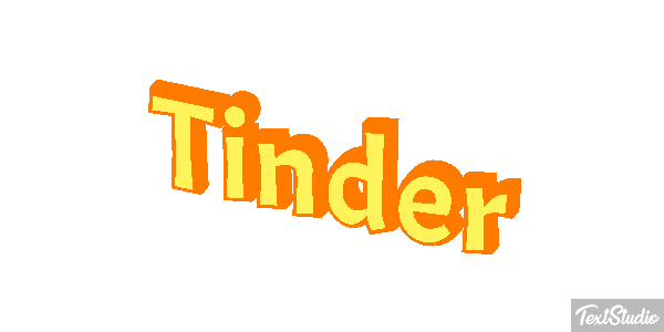 Tinder Effet de texte