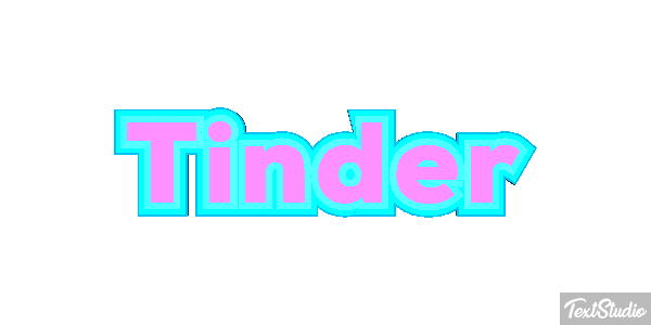 Tinder Effet de texte