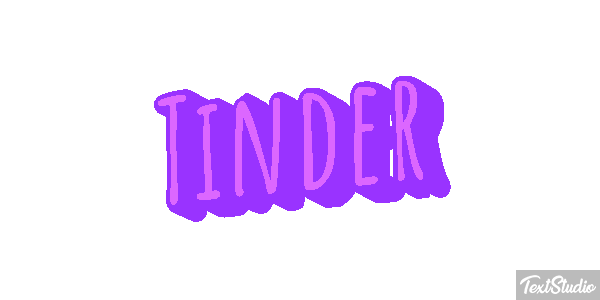 Tinder Effet de texte