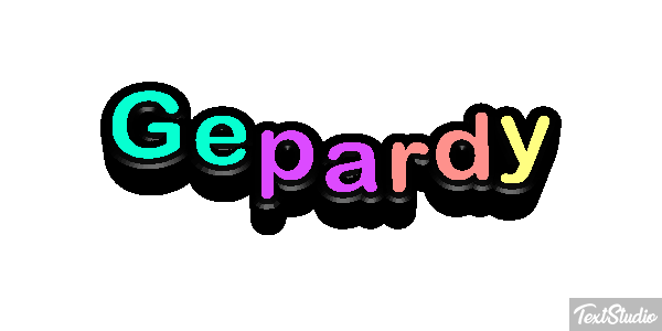 Gepardy Efekt tekstowy