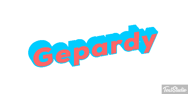 Gepardy Efekt tekstowy