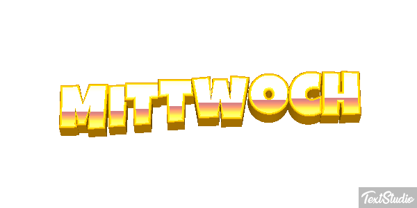 Mittwoch Texteffekt