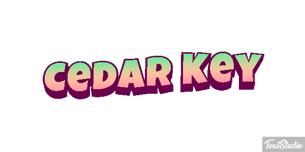 Cedar Key Text effect