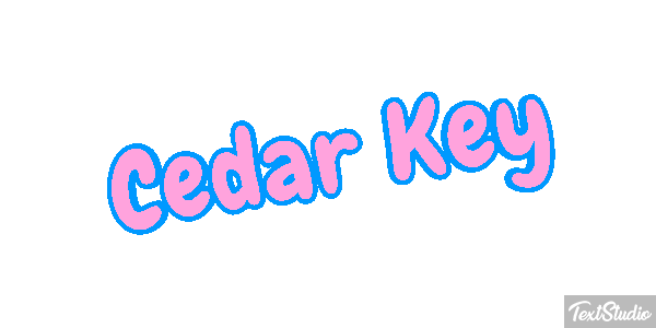 Cedar Key Text effect