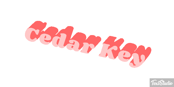 Cedar Key Text effect