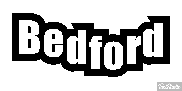 Bedford Text effect
