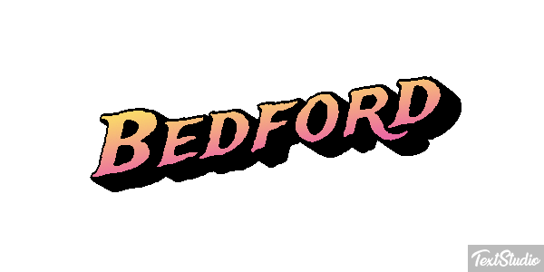 Bedford Text effect