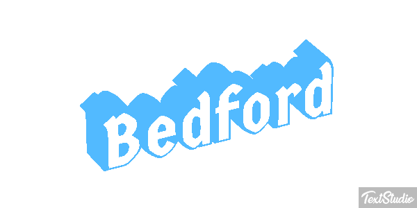 Bedford Text effect
