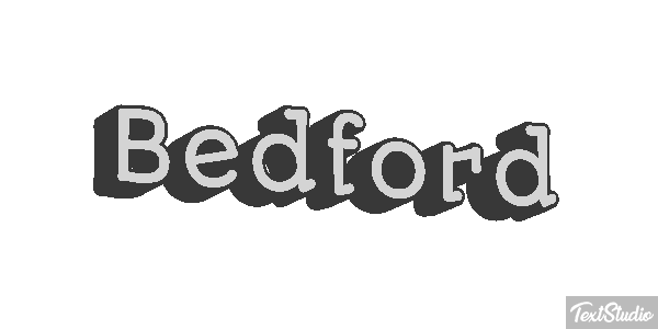 Bedford Text effect