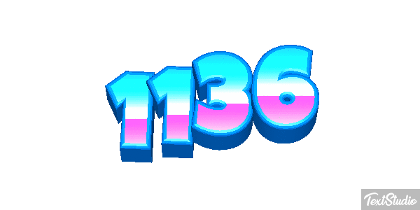 1136 Text effect