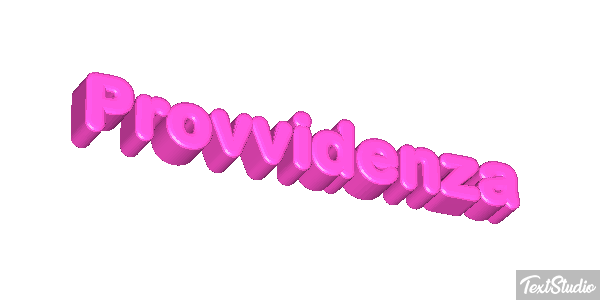Provvidenza Text effect