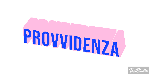 Provvidenza Text effect
