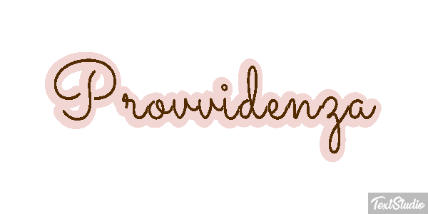 Provvidenza Text effect