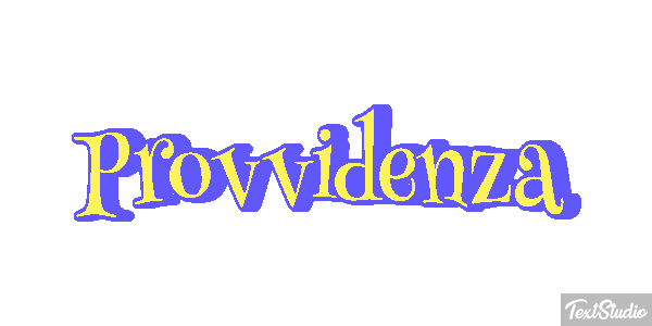 Provvidenza Text effect