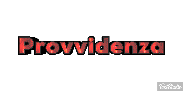 Provvidenza Text effect