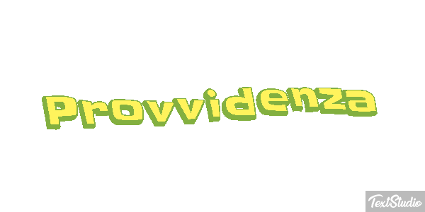 Provvidenza Text effect
