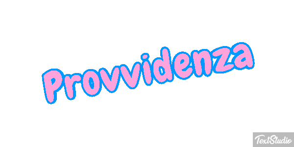 Provvidenza Text effect