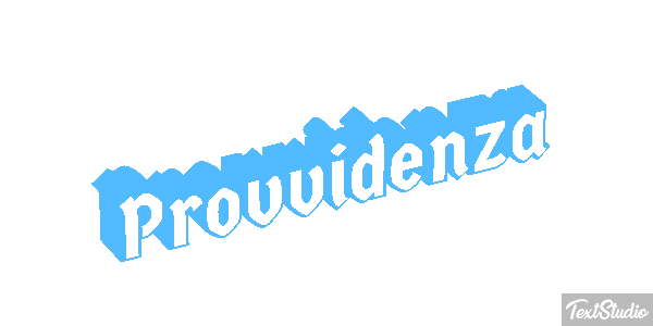Provvidenza Text effect