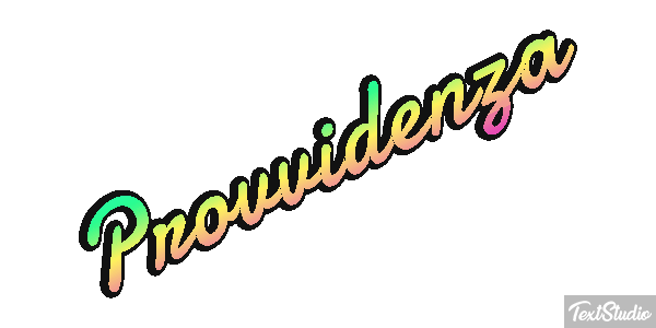 Provvidenza Text effect