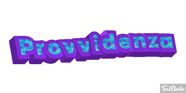 Provvidenza Text effect