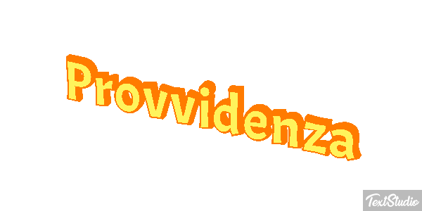 Provvidenza Text effect