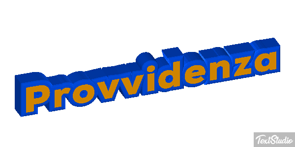 Provvidenza Text effect