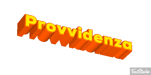 Provvidenza Text effect