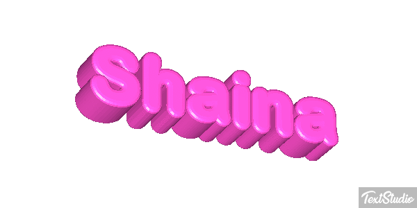 Shaina Efeito do texto
