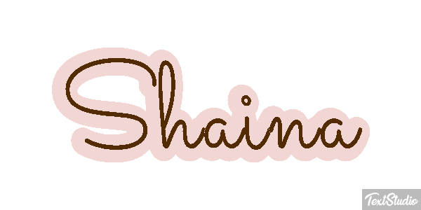Shaina Efeito do texto