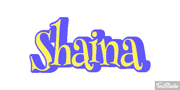 Shaina Efeito do texto