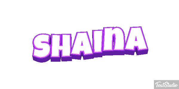 Shaina Efeito do texto