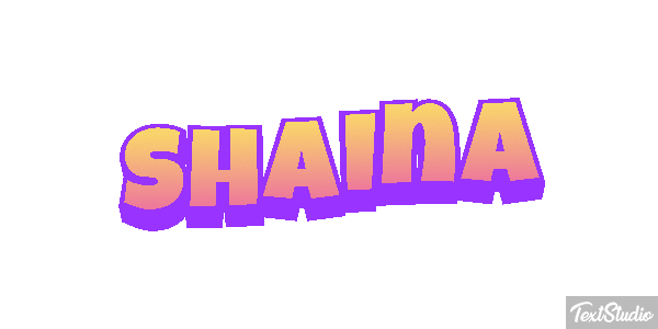 Shaina Efeito do texto