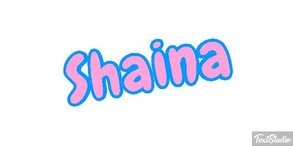 Shaina Efeito do texto