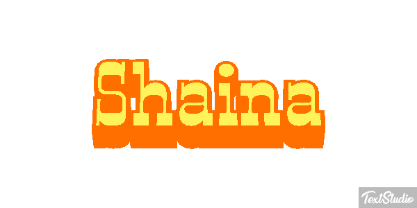 Shaina Efeito do texto
