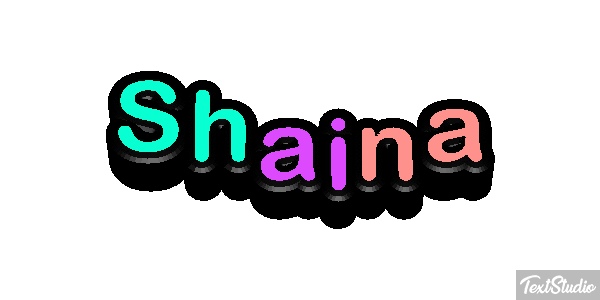 Shaina Efeito do texto
