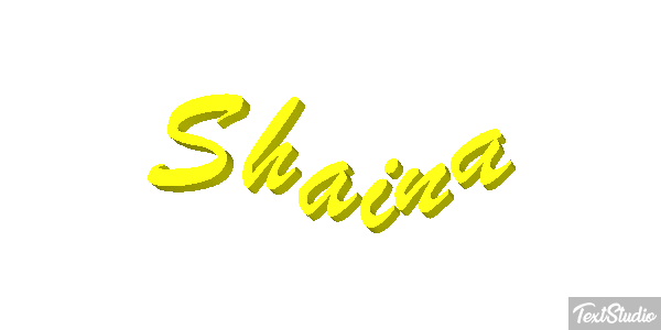 Shaina Efeito do texto