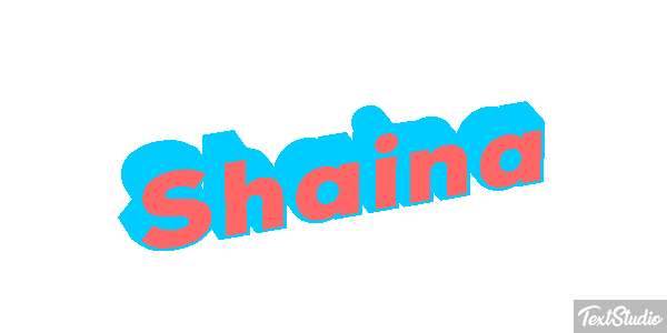 Shaina Efeito do texto